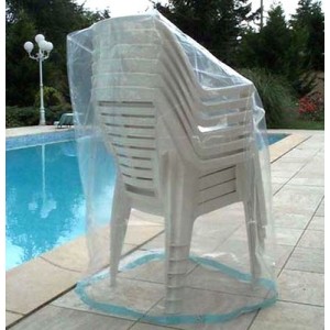 JEMIDI Housse éponge pour chaise de jardin 100% coton chaise de jardin  housse éponge